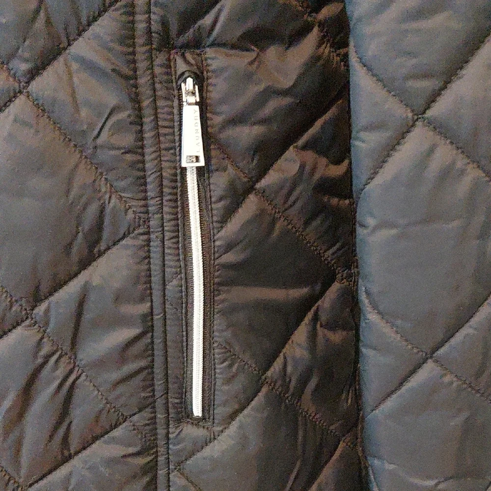 Laundry By Shelli Segal Black Quilted Puffer Coat - Picture 5 of 6